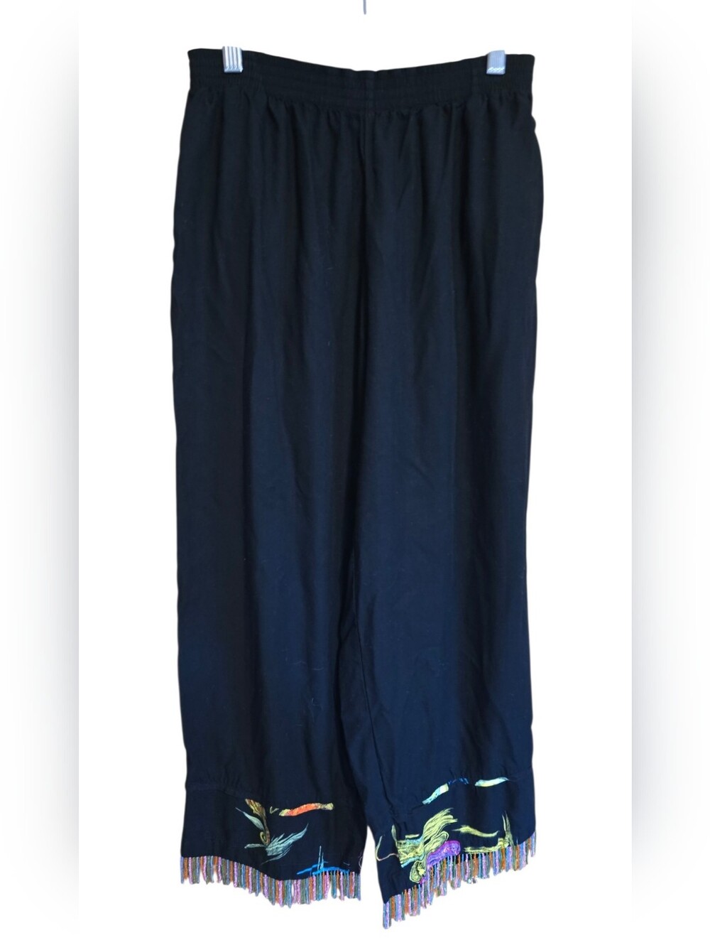 Paradiso Crop Pants With Beading